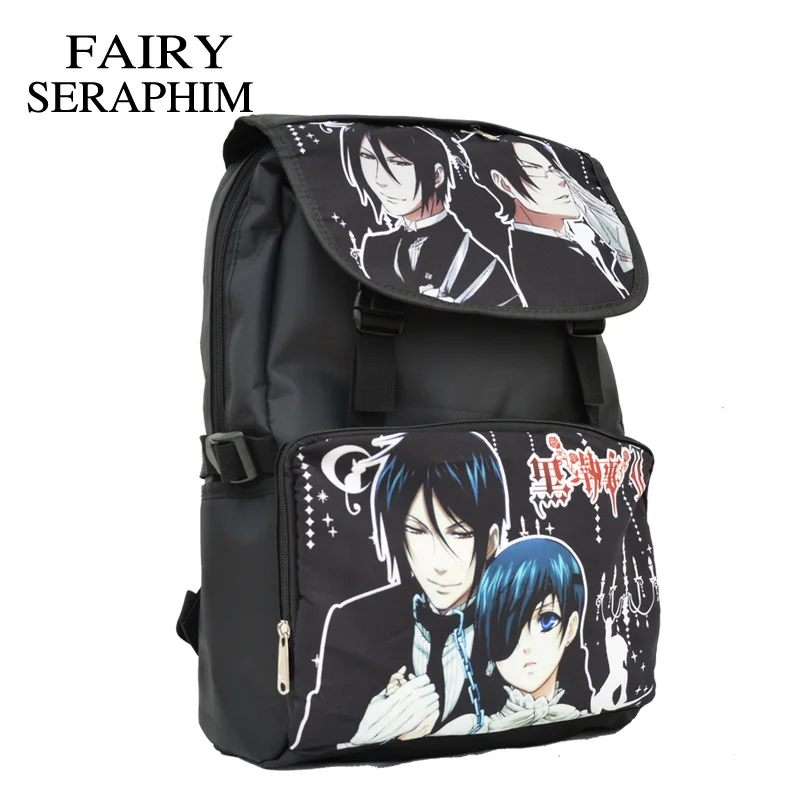 Детский Школьный рюкзак Серафима Серафин из фильма Батлер|black butler backpack|style backpackbags