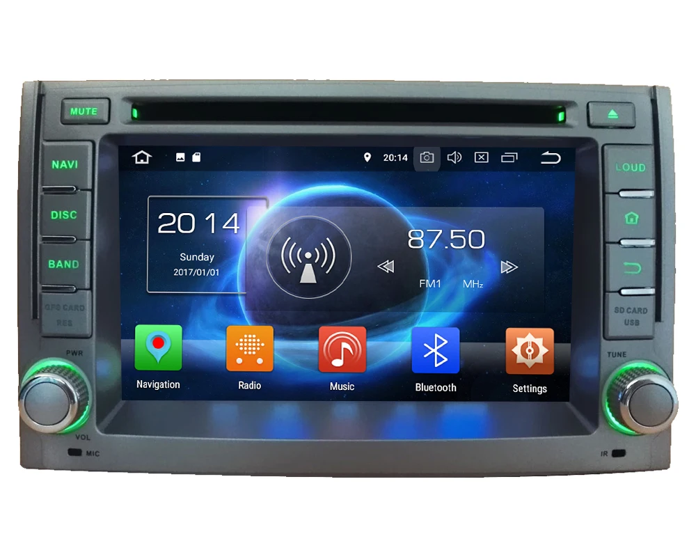 Best Octa Core 4G Android 8.1 4GB RAM 64GB ROM BT Car DVD Player Radio GPS Glonass Navigation For Hyundai H1 iLoad Starex 2007-2012 0