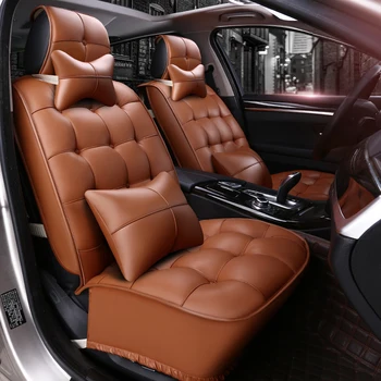 

DINGDIAN(front+rear)5Seat leather Car Seat Cover fit TOYOTA C-HR/RAV 4/FORTUNER/4RUNNER/Land Cruiser/Avalon/Avensis/Camry/Reiz