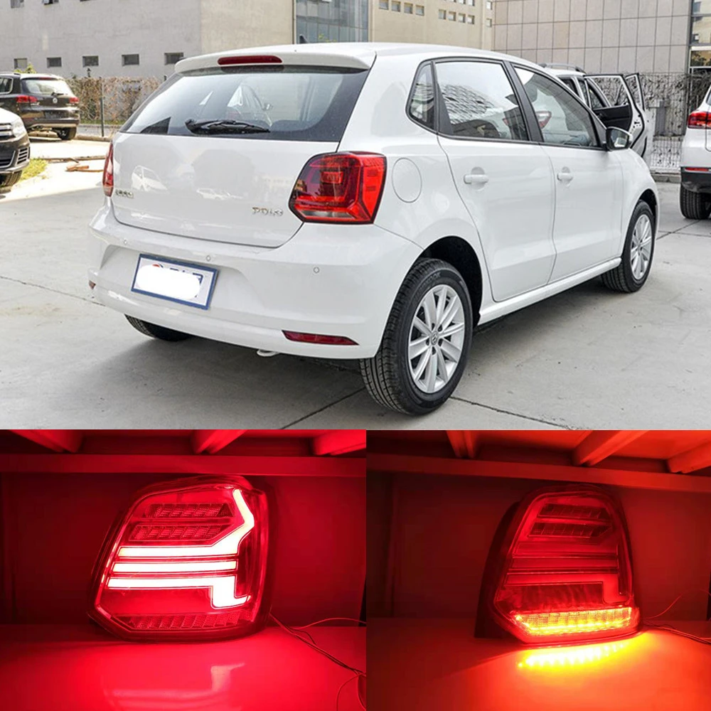 Автомобильная проблесковая 1 комплект задних сигнальных огней для VW Защитные