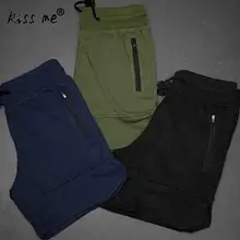 Middle Waist Drawstring Men Sports Shorts Men Gym Shorts Run Fitness Body Building Shorts Men Sport Wear With Pocket