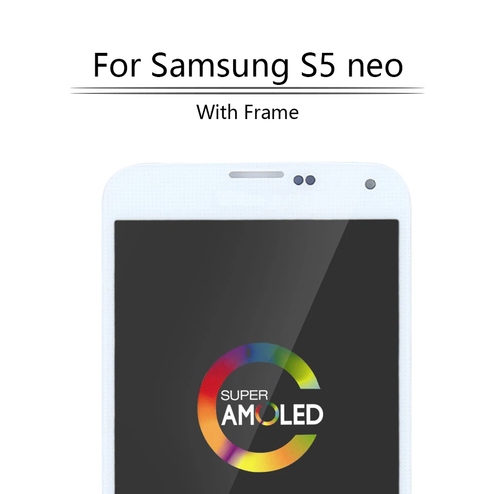 5 1 &quotSuper AMOLED для SAMSUNG Galaxy S5 NEO ЖК дигитайзер сенсорный экран Samsung G903 дисплей