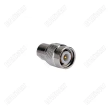 2 peças RF Adaptador TNC Plugue Macho para FME Plugue Macho Adaptador de Conector Coaxial Hetero TNC-FME