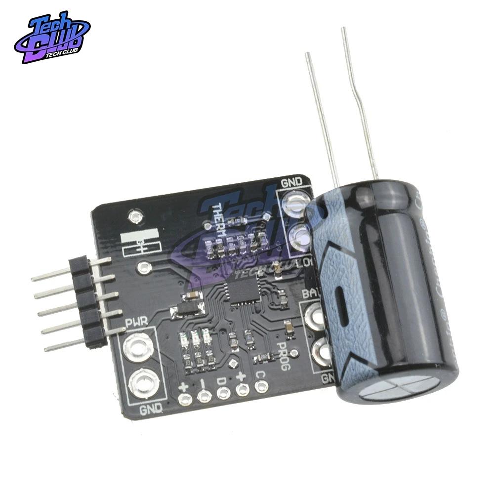 

MCP73871 Power Boost USB 5V DC Solar Lipoly Lithium Lon Polymer Charger Board 3.7V/4.2V Battery Charger Module