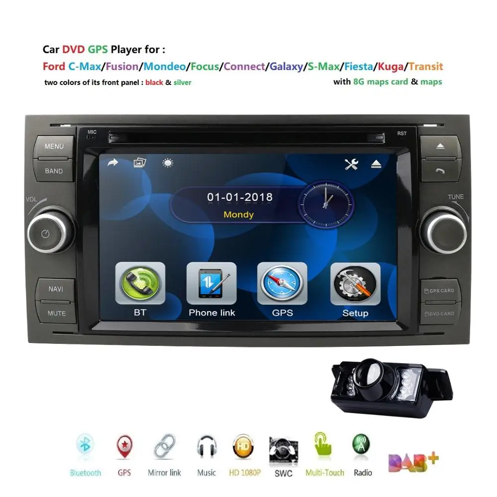 Цена 2019 автомобильный DVD 7