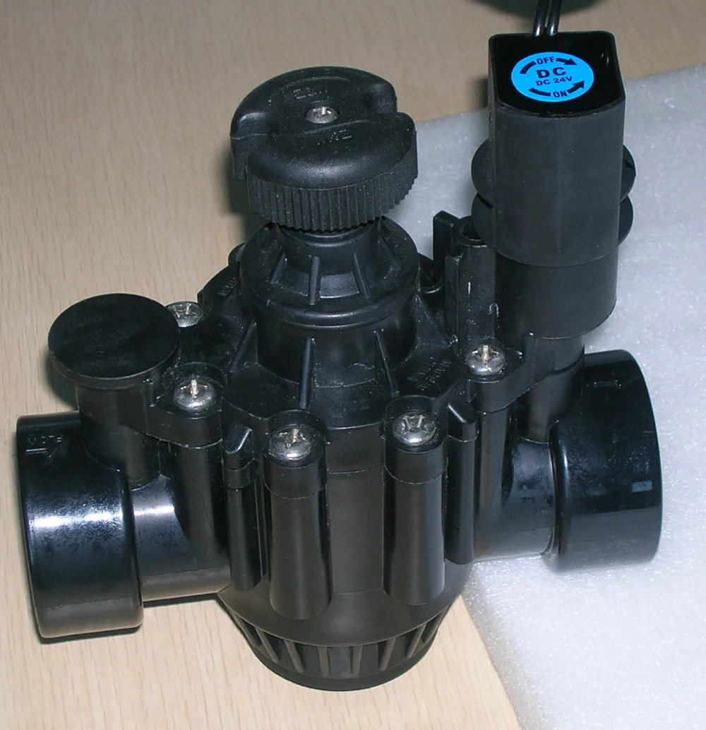 Оросительная Система Z& W 150P-DC 1," Глобус/угловой клапан w/FlowControl 40 мм Профессиональный оросительный клапан