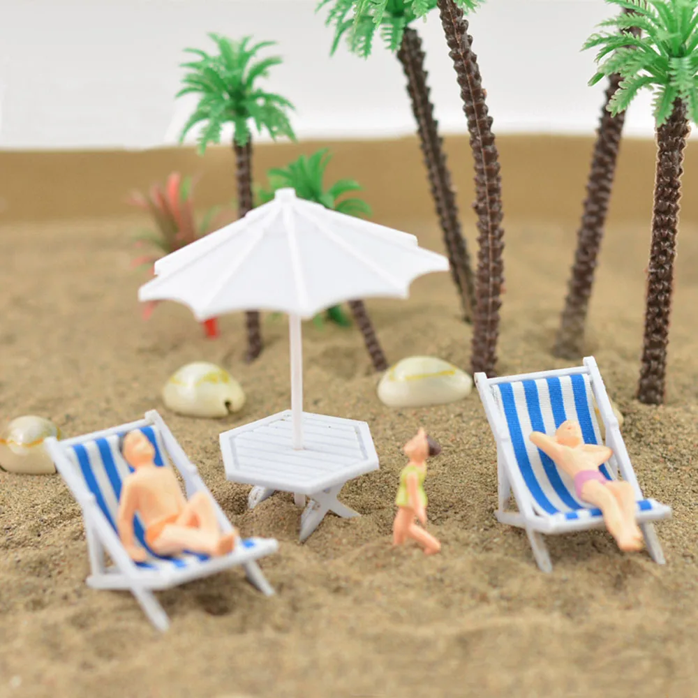 

TYS10050 1 Set DIY parasol Model Train Railway Sun Beach Umbrella Gifts 1:50 O