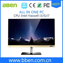 BBen B6 All-In-One PC Windows 10 Intel Haswell i5 RAM 8G SSD 256G HDD 1T All In One Computer 23.8” Desktop 1920*1080 Gaming PC