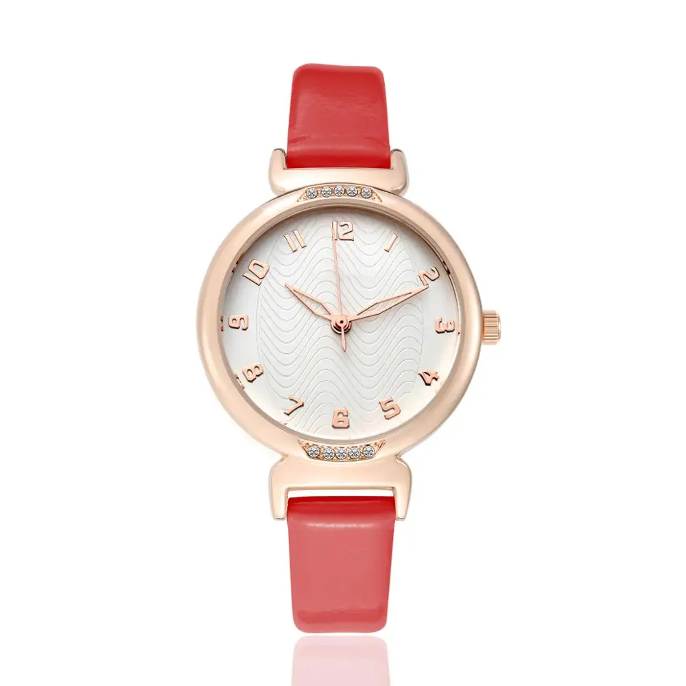 

Fashon women brand watches leather strap casual wristwatches NO.2