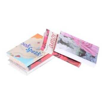 

MINIFRUT 1/12 Colorful Wooden Miniature Dollhouse Books Classic Pretend Play Furniture Toys Cute Gifts Presents New Hot