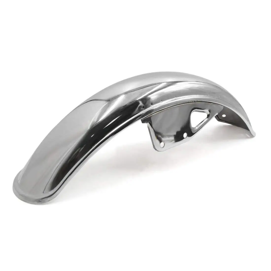 

uxcell Chrome Plating Metal Motorcycle Front Fender Splash Guard Mudguard for GN125