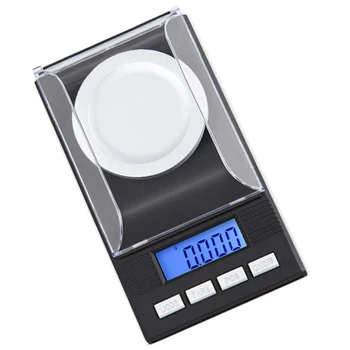 

Portable Mini 20g/50g/100g/0.001g Digital Scale LCD Electronic Capacity Balance Diamond Jewelry High Precision Pocket Scale