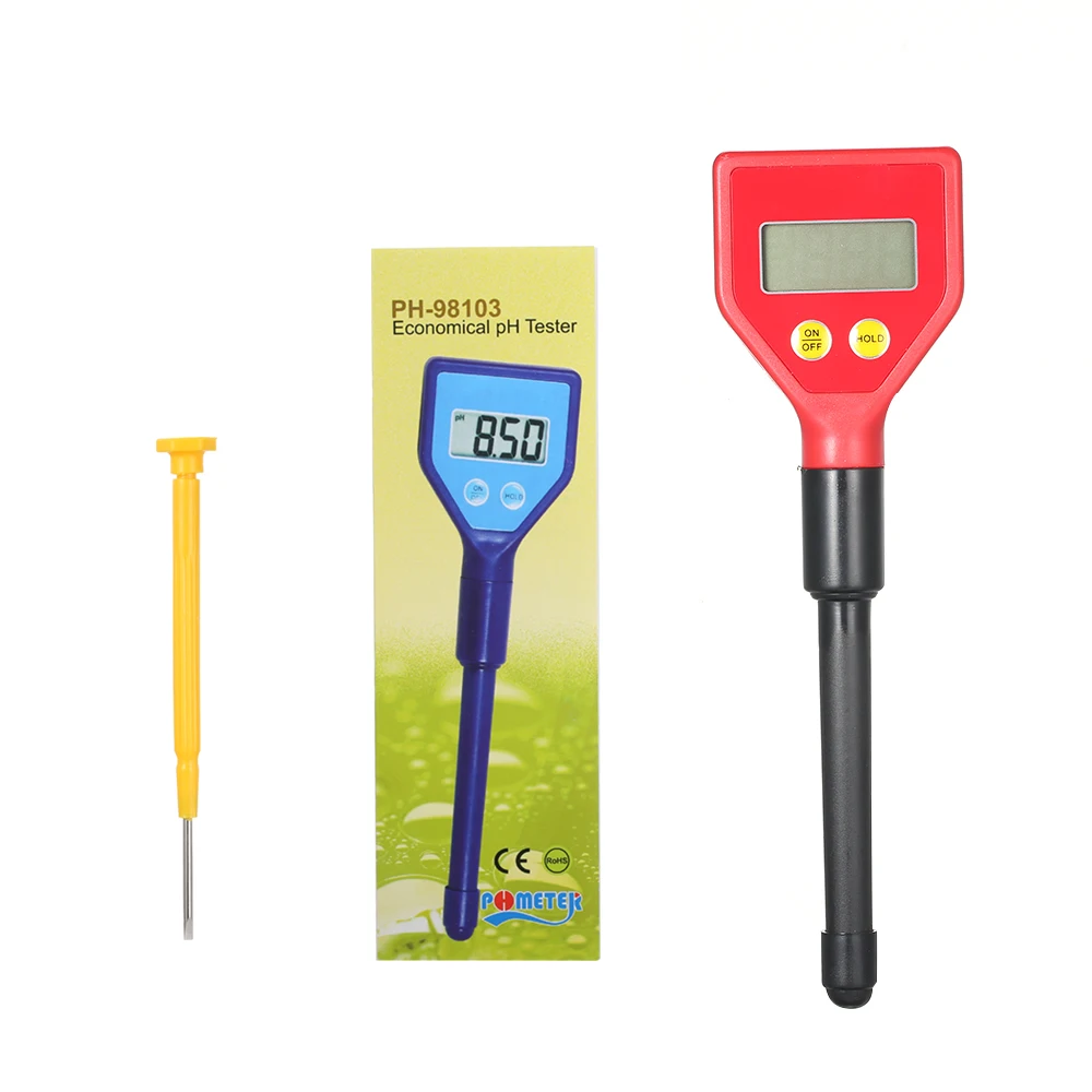 Портативный измеритель влажности почвы pH тестер с ЖК-дисплеем PH-98103 цифровой измеритель кислотности почвы