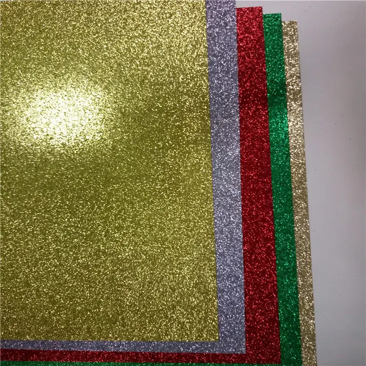 100 шт 300gsm 12*1" блестящая бумага для детей diy Бумага для рукоделия и украшения