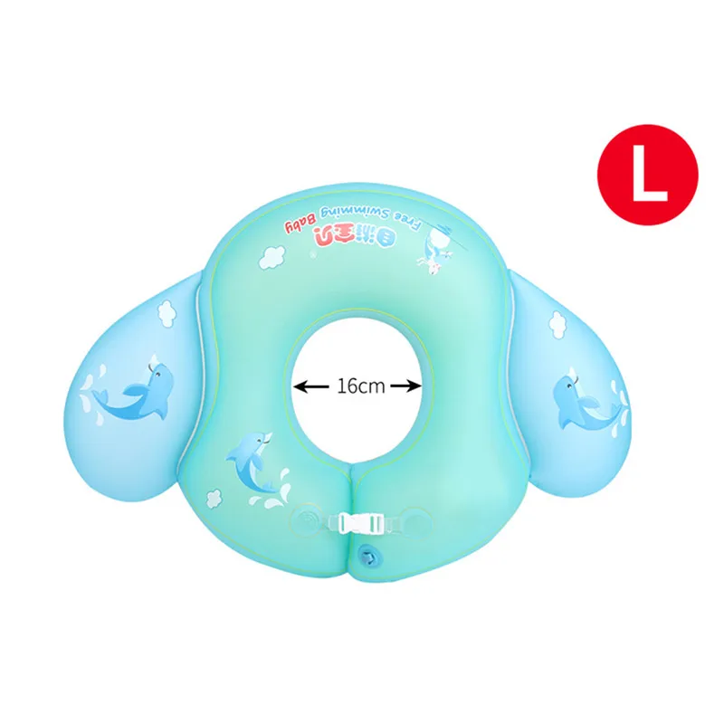 Круг для плавания новорожденных Baby бассейн шеи кольцо надувные колеса новорожденных купальный бассейн плоты безопасности поплавок кольца
