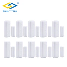 2/6, 10 штук в партии, Беспроводной двери окна магнит Сенсор детектор для 433 МГц WI-FI GSM охранная сигнализация системы дверь открытой детектор