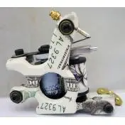 

UPTATSUPPLY 2018 New 10 Wrap Coils Tattoo Machine Shader Liner Steel Rotary Assorted Tatoo Motor Gun Instrument Permanent Makeup