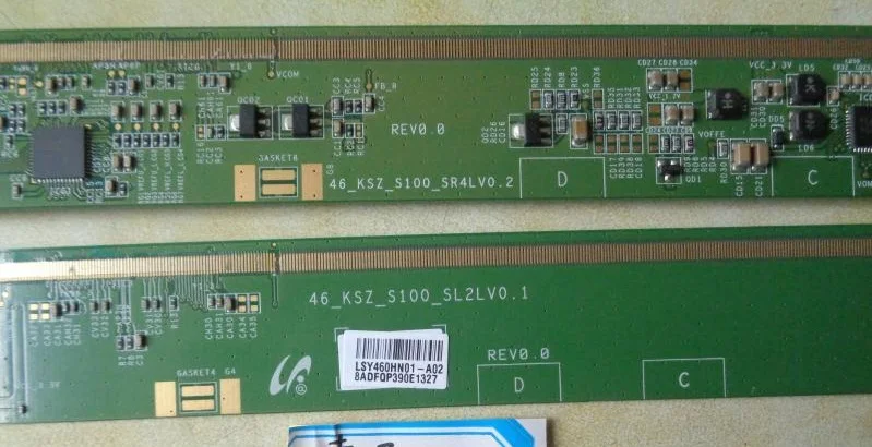 

46-KSZ-S100-SL2LV0.1 46-S100-SR4LV0.2 LCD Panel PCB Parts A Pair