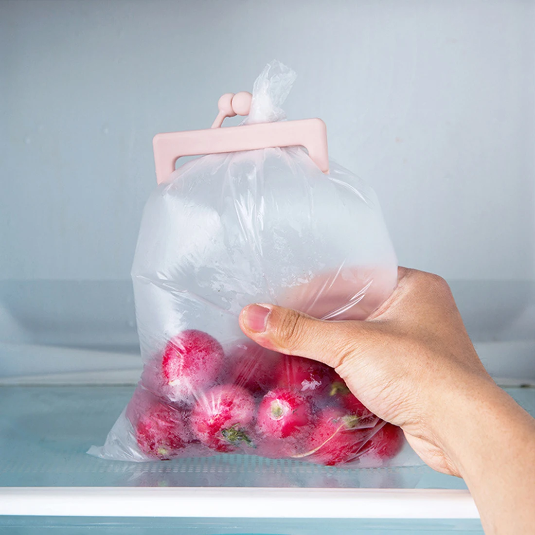 2Pcs Kitchen Accessories Tool Creative Reusable Bag Clip Bag Closer