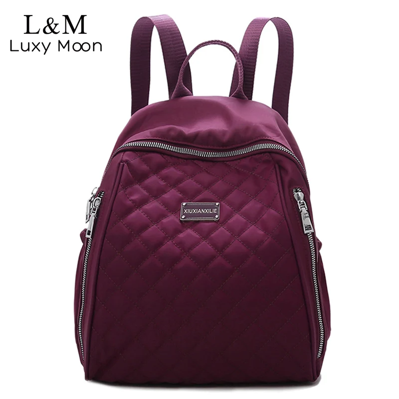 

Fashion Nylon Backpack Women Casual Backpacks Ladies Large Capacity School Bags Teenage Girls Travel Students Mochila XA511H