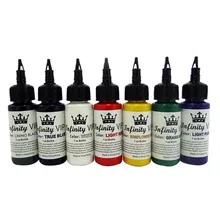 7 цветов пигменты татуировки перманентный макияж 30 мл натуральное растение тела Искусство волшебство