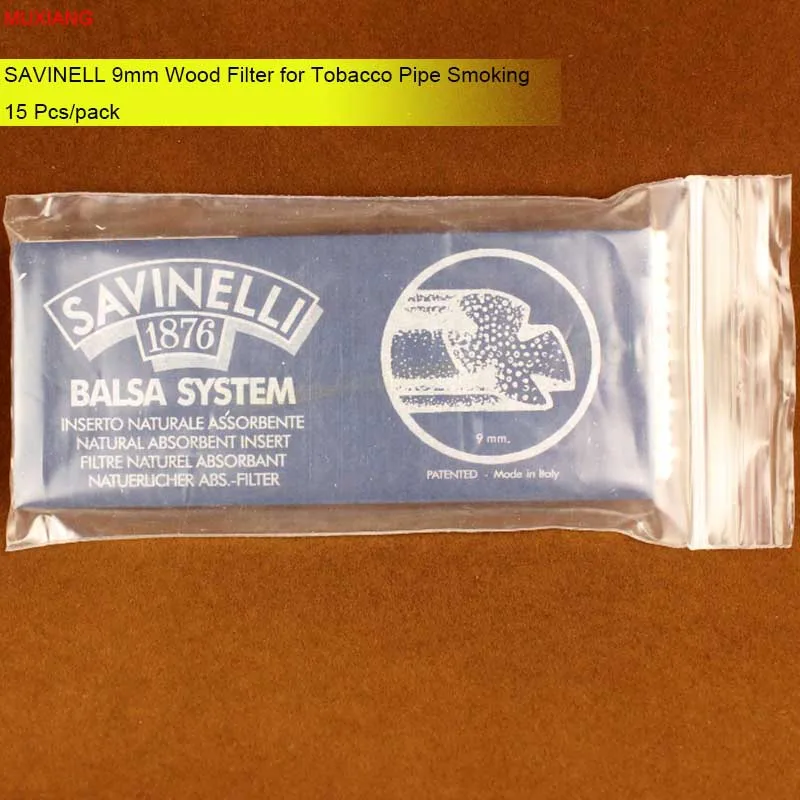 zt1 muxiang savinelli 9mm soft wood filter for rosewood or briar wood smoking pipe gift for man