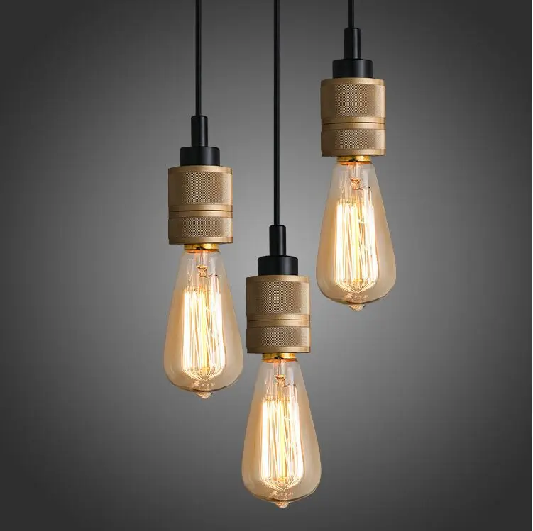 Loft mini Edison bulb pendant light home lighting fixture for bar E26