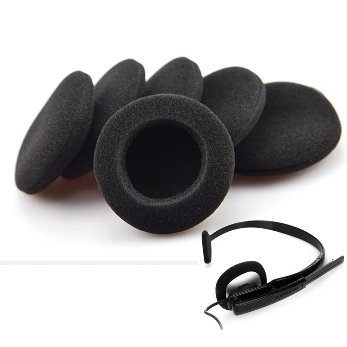 

3 Pairs/8 piars Foam Ear Pads Sponge Earpads Cushion Pillow Cover Earmuff for Plantronics Audio 626 628 470 478 310 Headpones