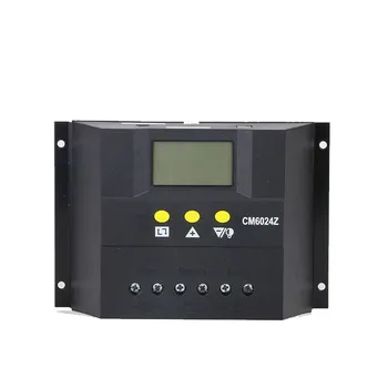

40A/50A/60A 12V/24V Auto Solar Charge Controller PWM Controllers LCD display Output Panel PV Regulator