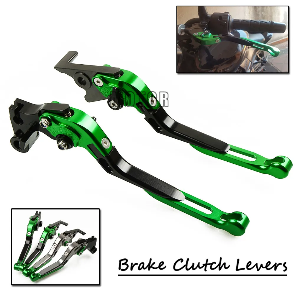 

Motorcycle CNC Brake Clutch Levers For Kawasaki Z650 VERSYS 650cc NINJA650R ER6F Adjustable Folding Extenadable Z NINJA 650 R