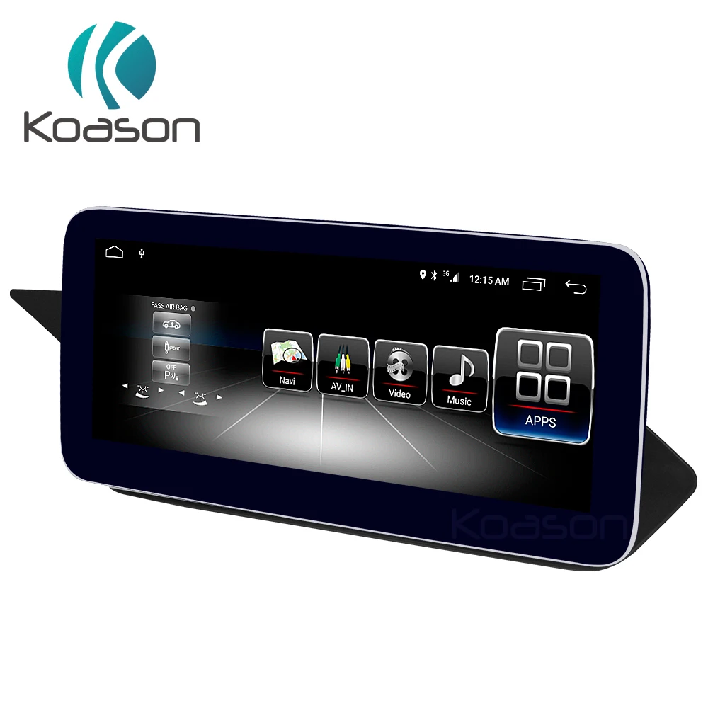 

Koason10.25" Android 8.1 8-Core CPU 4+64G Car Radio GPS Navigation Bluetooth WiFi Head Unit Screen for Mercedes Benz E W212 S212