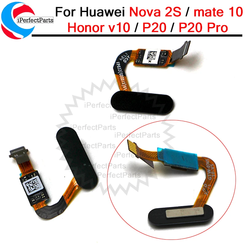 

Home Button For Huawei nova 2s/p20/p20 pro/mate 10/honor v10 Fingerprint Sensor Scanner Flex Cable Touch ID Sensor Home Button