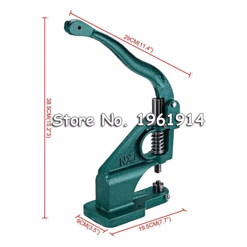 Быстрая! Промышленные втулки кнопка машина производитель ушко Ручной пресс er удар инструмент для баннеров сумки обувь