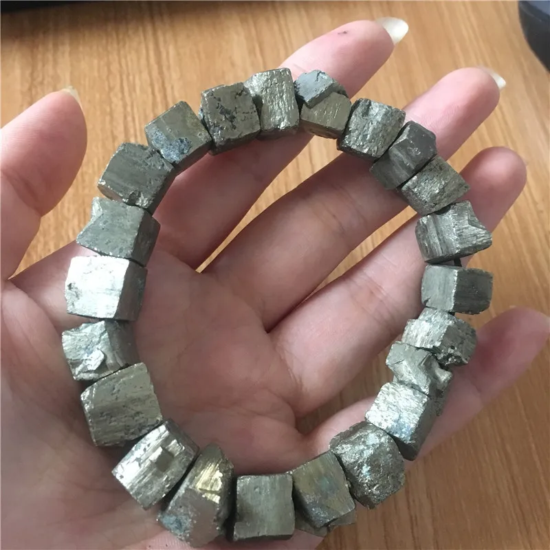 minerals stones Chalcopyrite bracelet for healing gifts (1)
