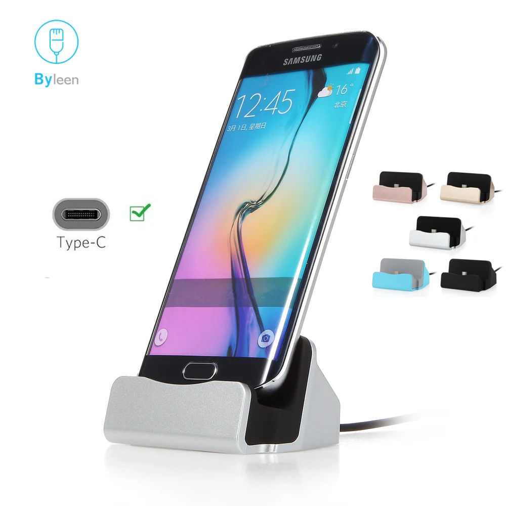 

Byleen USB Cable Sync Cradle Charger For Xiaomi mi9 mi 8 a2 lite 6x redmi note 7 Type C Stand Holder Charging Base Dock Station