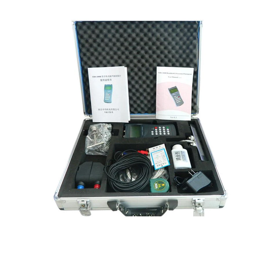 

TDS-100H-M2 Ultrasonic Flow meter Clamp on Sensor DN50mm-700mm Liquid flowmeter
