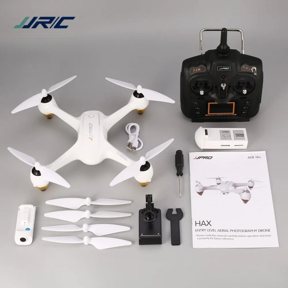 

JJRC JJPRO X3 HAX 2.4G Dual GPS Positioning 1080P HD Wifi Camera FPV Drone Brushless RC Drone Quadcopter One Key Return