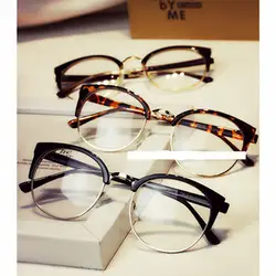 Винтаж модные очки кадр Для Женщин Сексуальная Кошка ретро очки прозрачные линзы очков Glasse рамка oculos-де-грау
