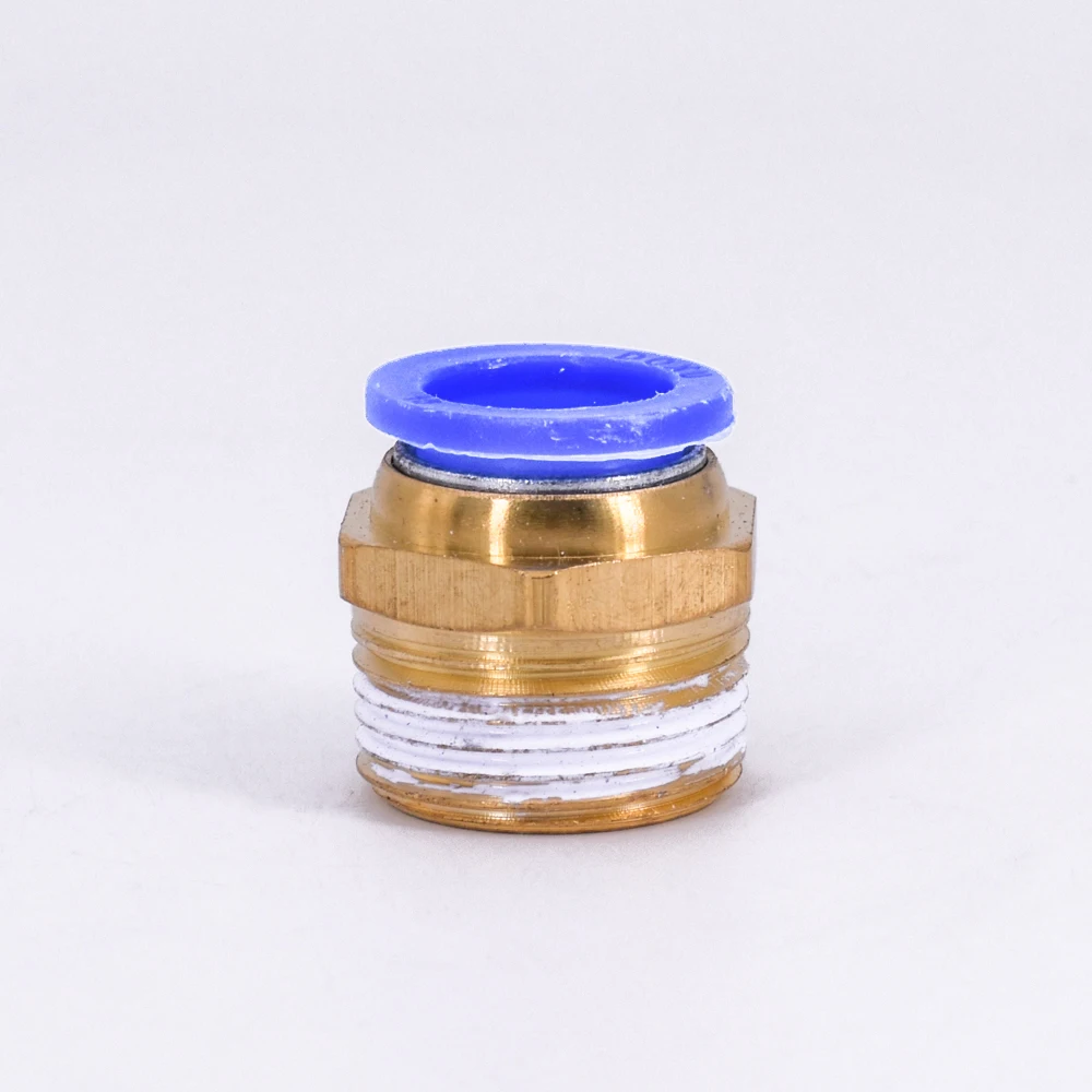 1/8 &quot1/4" 3/8 &quot1/2" 3/4 &quotBSP папа x подходящая трубка OD 4/6/8/10 мм латунный