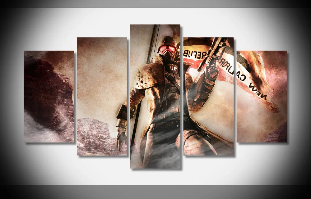

7443 fallout Poster Framed Gallery wrap art print home wall decor Gift wall picture Already to hang digital print wholesale