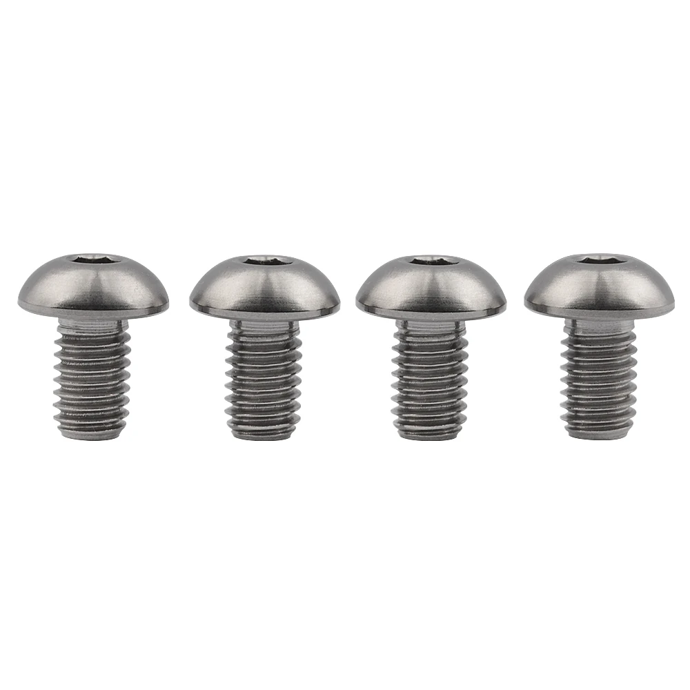 

4pcs M5 x 8mm M5 8mm ISO7380 Titanium/Ti Bolt For Bottle Cage Bike Accessories