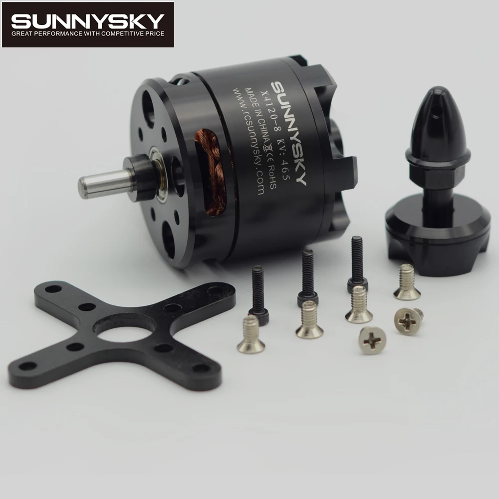 

1pcs Newest original SunnySky X4120 465KV/550KV high effectiveness brushless motor for 3D stunt Drone