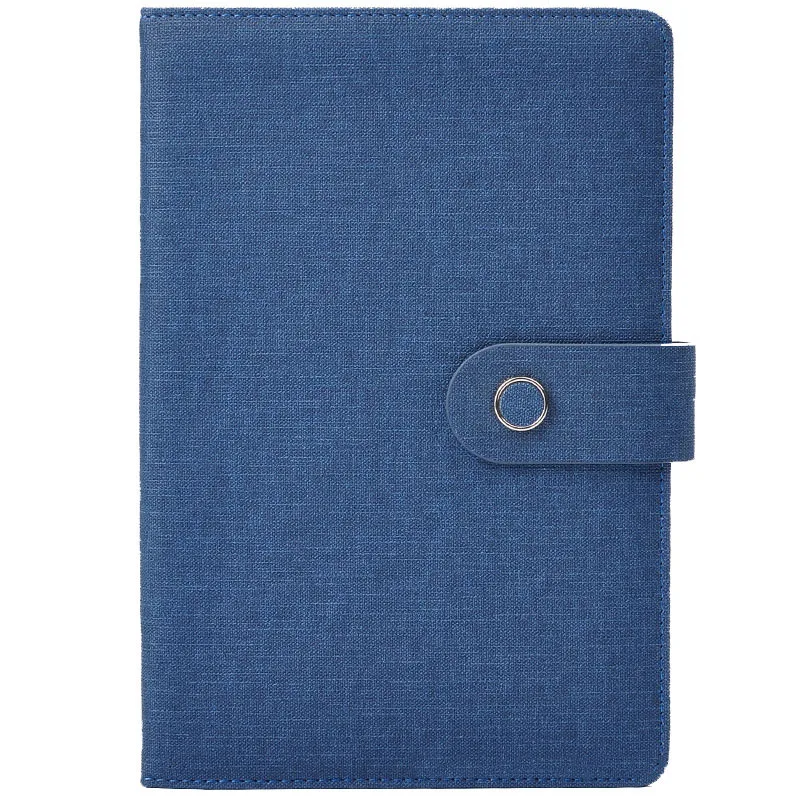 

Retro Thick Paper Buckle Business A5 Notebook Notepad Leather High-Grade Diary Book Set Custom School Office Stationery