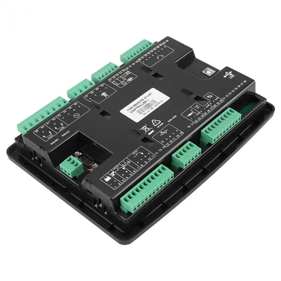 DSE7320 ручной/автоматический электронный регулятор Управление модуль Панель для дизель-генератора Авто пусковой контроллер Модульный генератор части