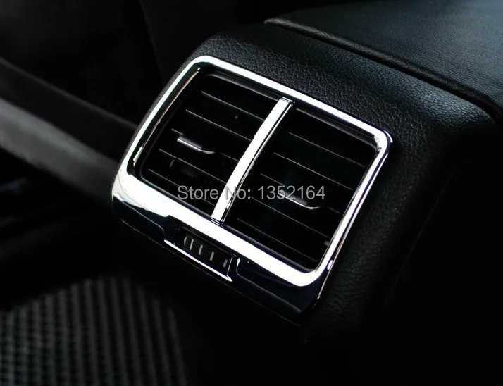 

Auto inerior accessories,rear air vent intake trim sticker for volkswagen vw golf 7 2014 2015, car styling