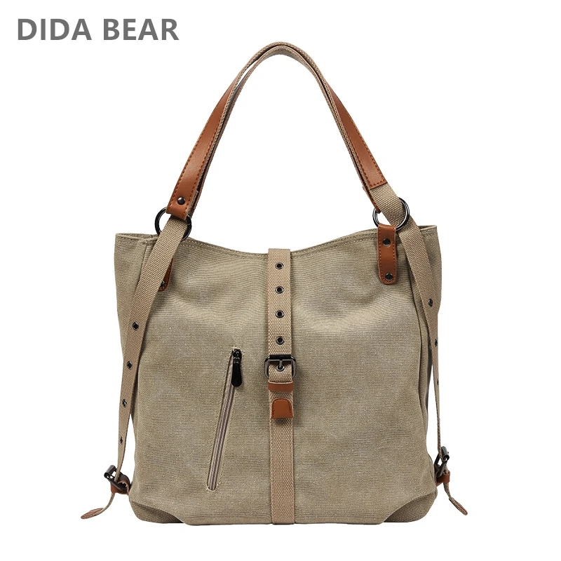 DIDABEAR العلامة التجارية قماش حمل حقيبة المرأة حقائب الإناث مصمم سعة كبيرة الترفيه حقائب كتف كبيرة حقائب السفر Bolsas DIDABEAR العلامة التجارية قماش حمل حقيبة المرأة حقائب الإناث مصمم سعة كبيرة الترفيه حقائب كتف كبيرة حقائب السفر Bolsas