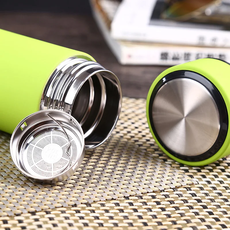 450ml Vacuum Thermos Cup Double Wall Insulated Vacuum Flask Stainless Steel Thermal Water Bottle Travel Mug Thermocup  (13)