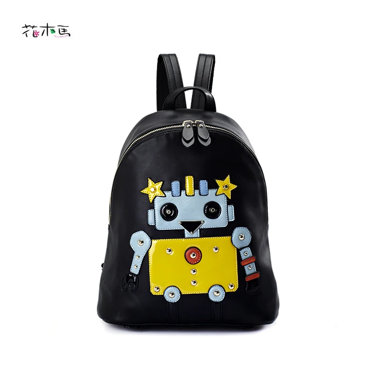 Classic Cartoon Movie EVA Backpack Female PU leather Backpacks Preppy School Bags Backpack For Girls Teenagers