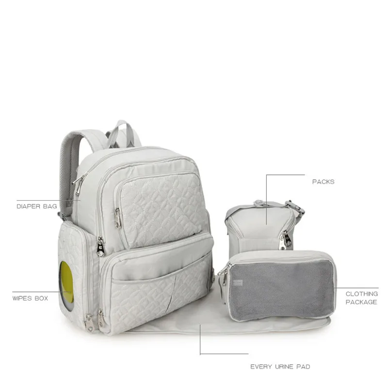 travel changing mat with wipes case
