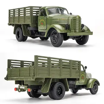 

LeadingStar 1:32 Military Diecast Transport Trucks Car Sound Lighting Pull Back Toys Models Gift for Kids D30
